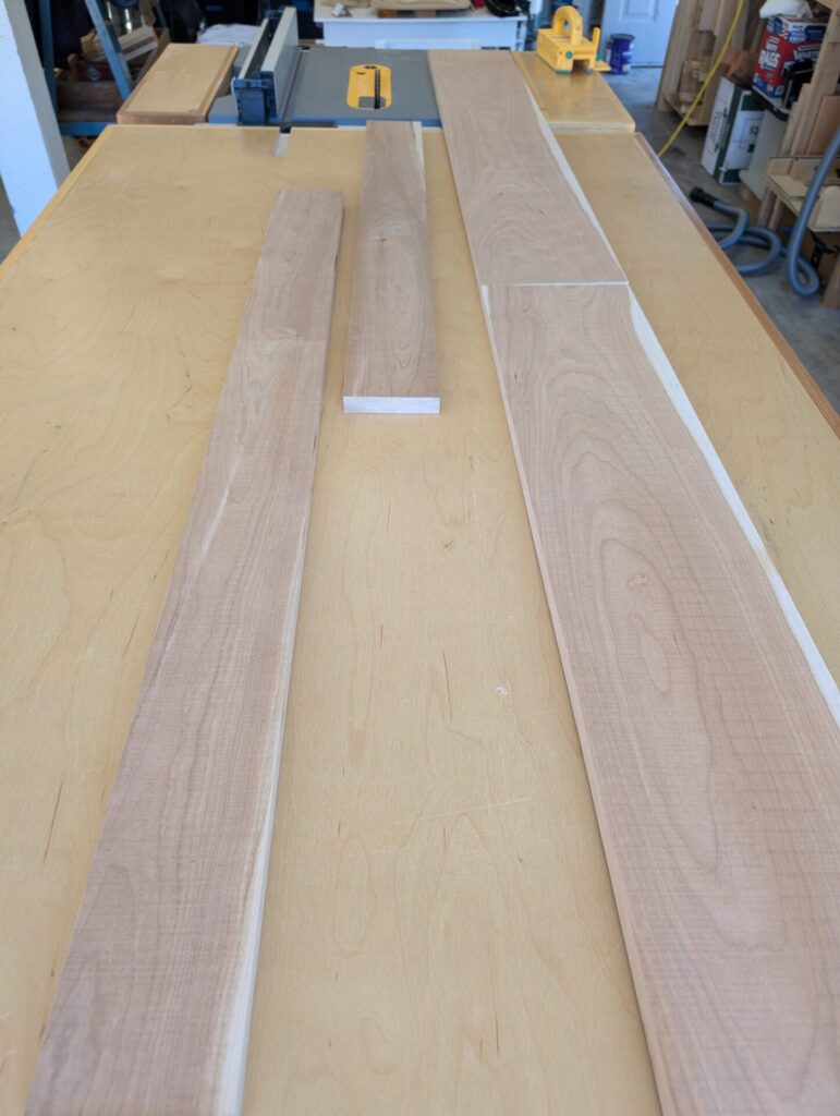 Cherry Wood ready to mill