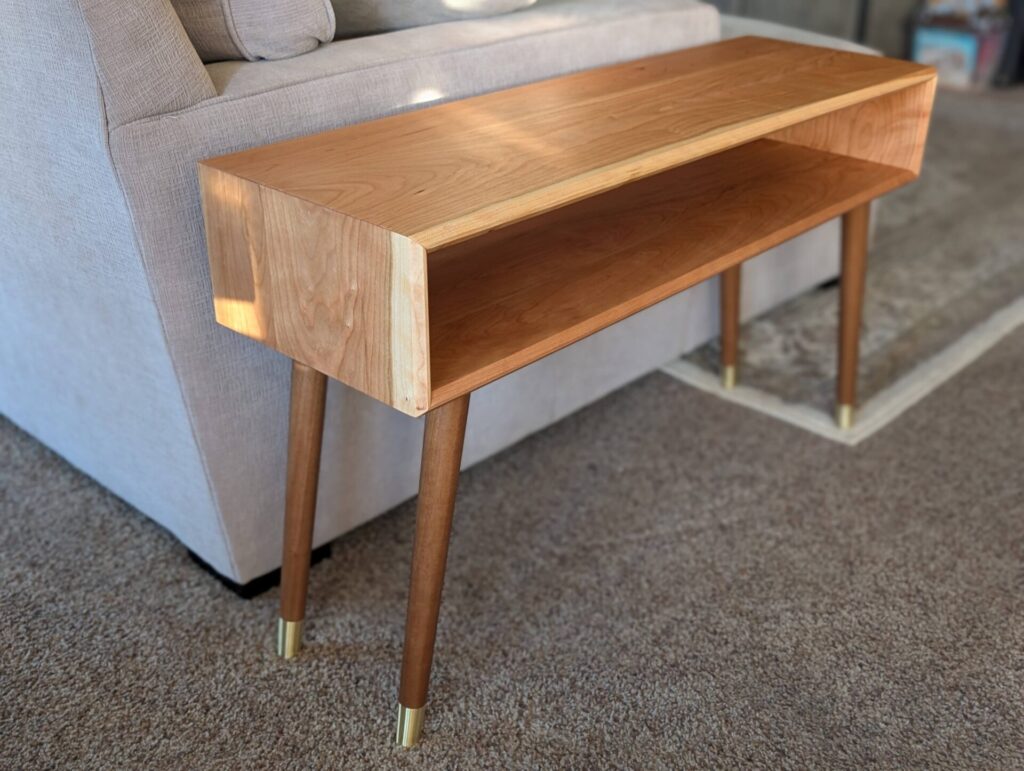 Finished Retro Side Table